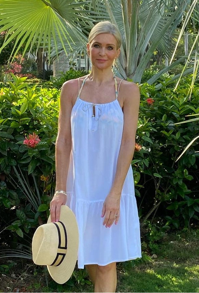 6 perfect casual white summer dress options - Style blog for women 50+
